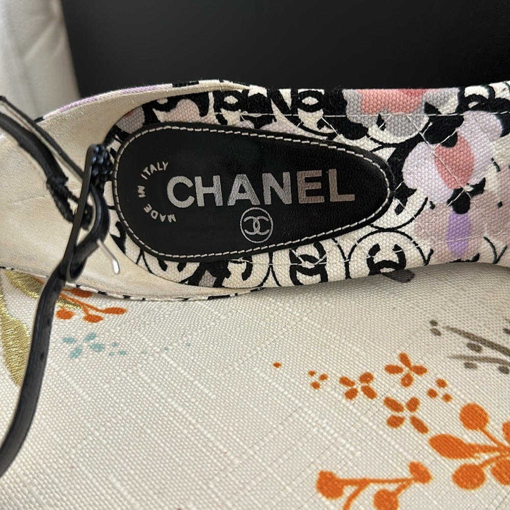 🌺🌺 CHANEL SANDALS SIZE 38.5 - Picture 8 of 10